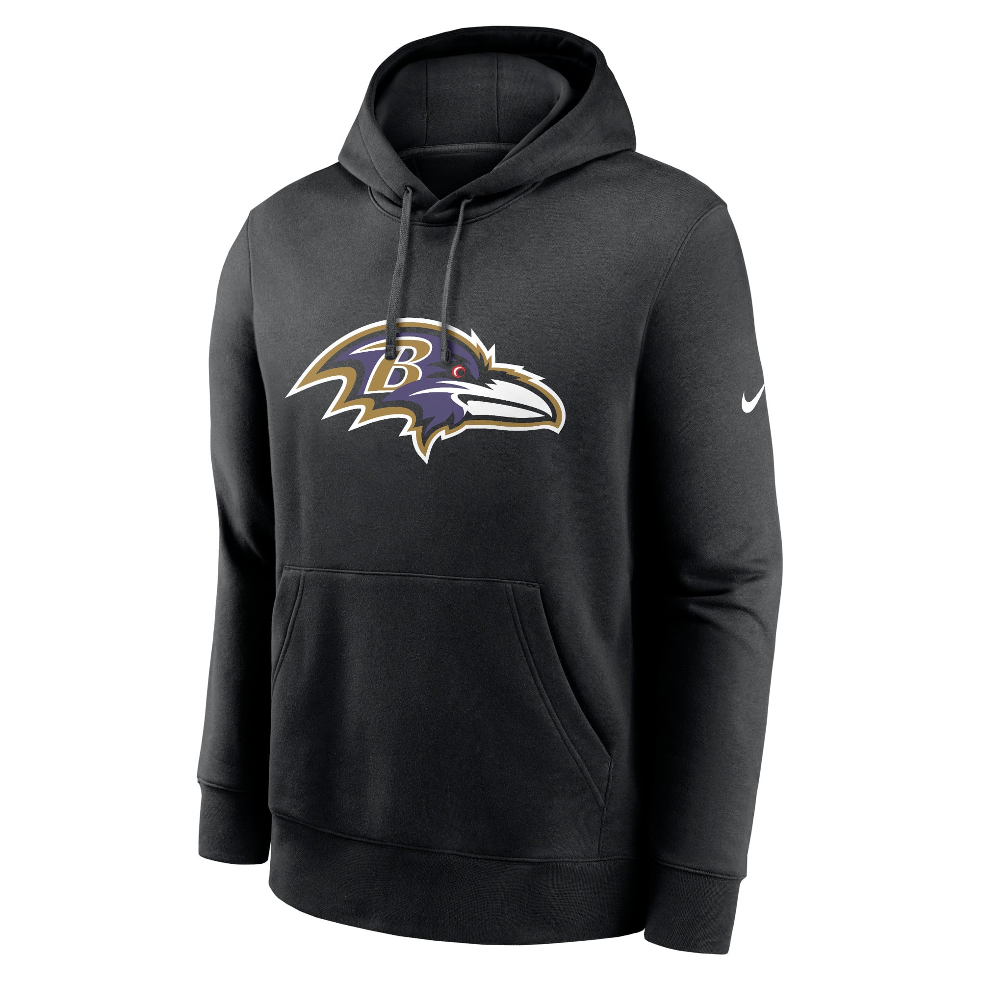 Sweat à capuche Nike noir avec logo du club Primetime des Baltimore Ravens pour homme